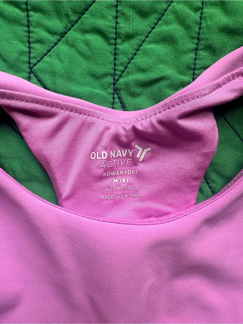 Old Navy Purple and Coral Girls Active Skirt Set